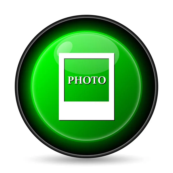 Photo icon — Stock Photo, Image