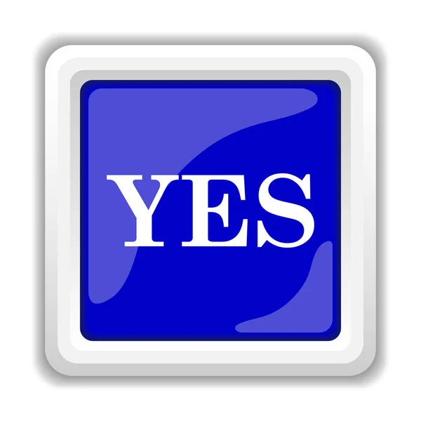 Yes icon — Stock Photo, Image