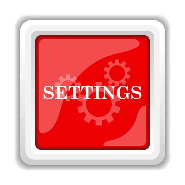 Settings icon — Stock Photo, Image