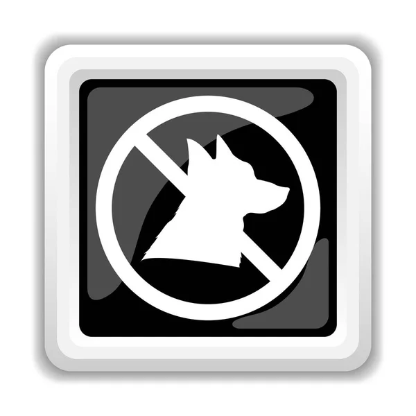 Verboden honden pictogram — Stockfoto