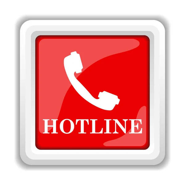 Hotline-ikonen — Stockfoto