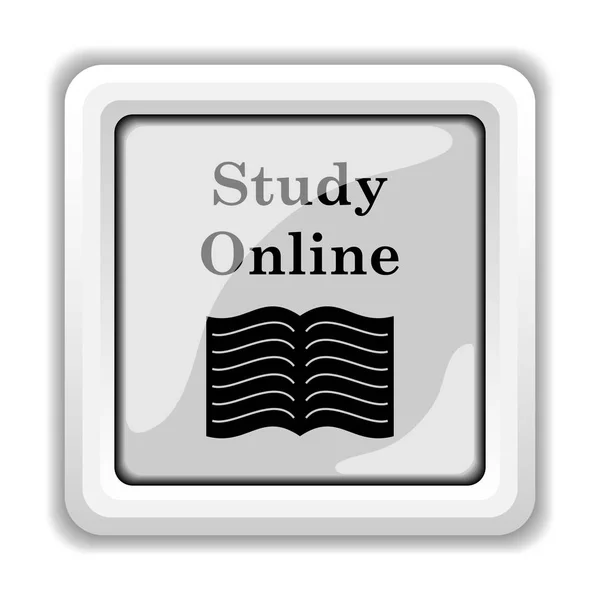 Online-Ikone studieren — Stockfoto