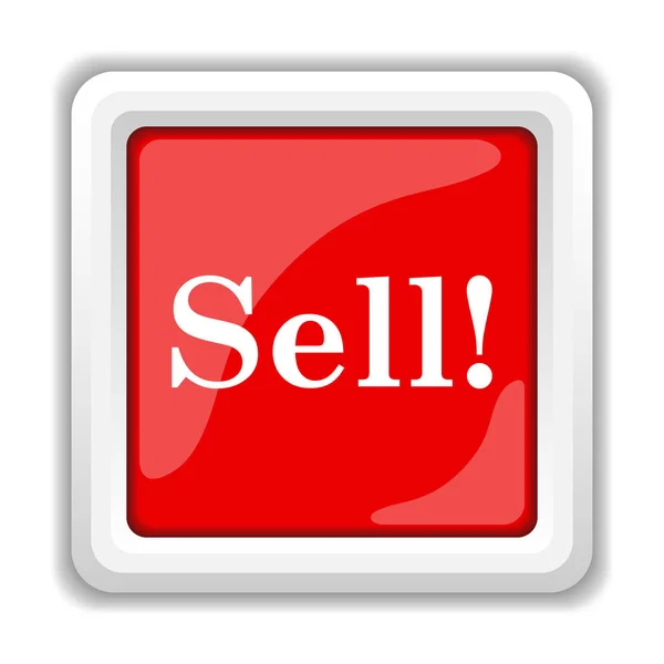 Sell Icon Internet Button White Background — Stock Photo, Image