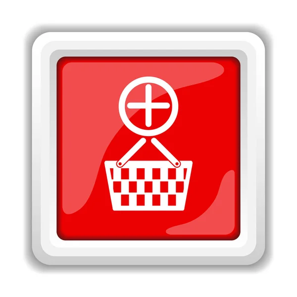 Add to basket icon — Stock Photo, Image