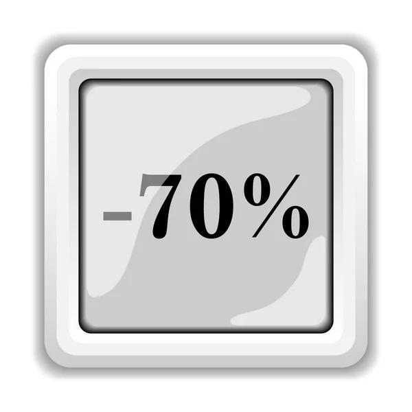 70 percent discount icon — Stock Photo, Image