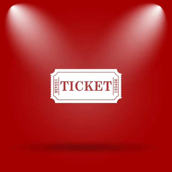 Bioscoop ticket pictogram — Stockfoto