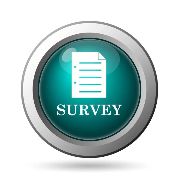 Survey icon — Stock Photo, Image