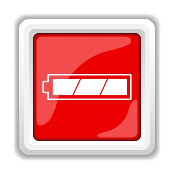 Fully charged battery icon — Stock Photo, Image