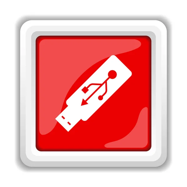 Значок USB Flash Drive — стоковое фото
