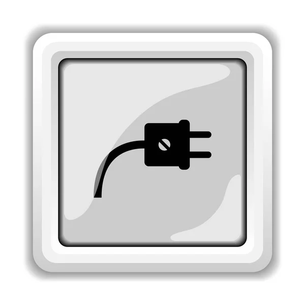 Plug icono — Foto de Stock