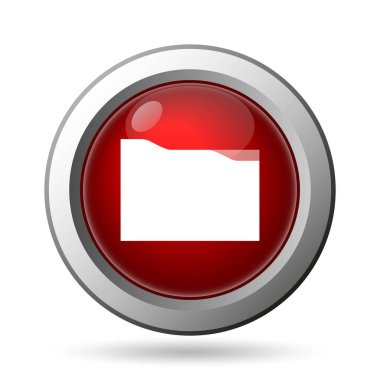 Klasör simgesi. Beyaz arka plan üzerinde Internet düğmesi