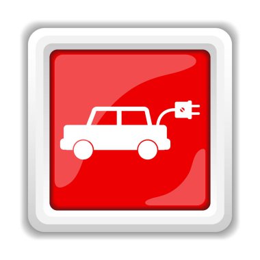 elektrikli araba simgesi