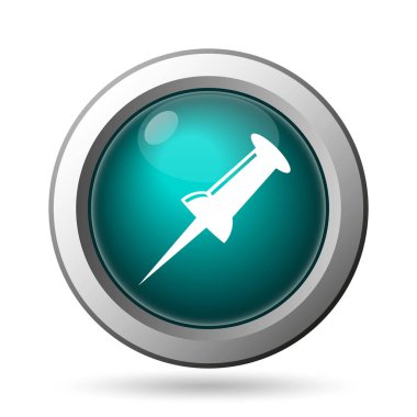 PIN simgesi. Beyaz arka plan üzerinde Internet düğmesi