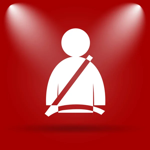 Icono del cinturón de seguridad —  Fotos de Stock
