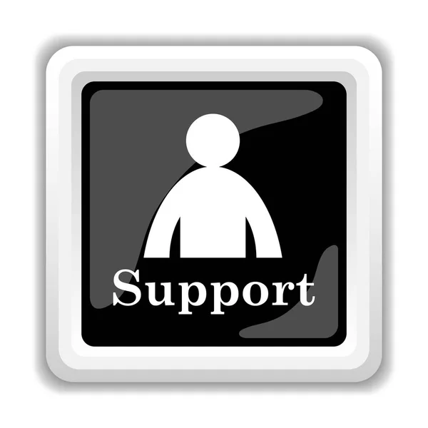 Support Icon Internet Button White Background — Stock Photo, Image