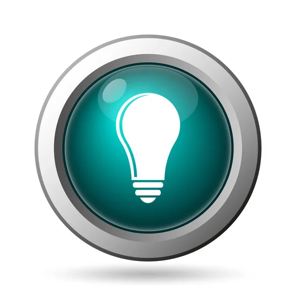 Light bulb - idea icon — Stock Photo, Image