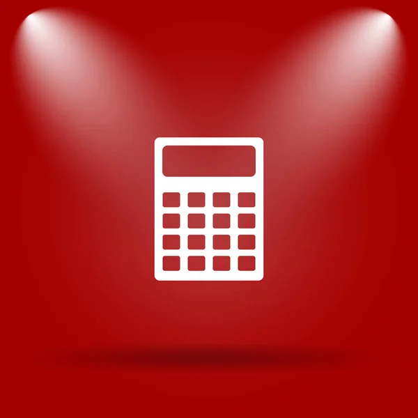 Значок калькулятора — стоковое фото