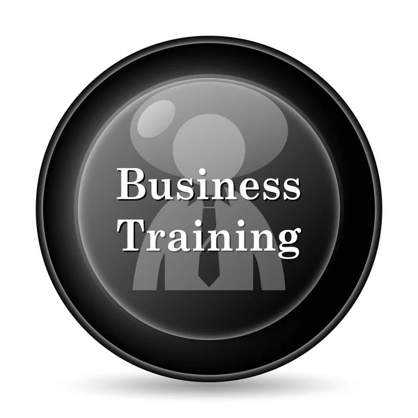 Business Training Ikone Internet Taste Auf Weißem Hintergrund — Stockfoto
