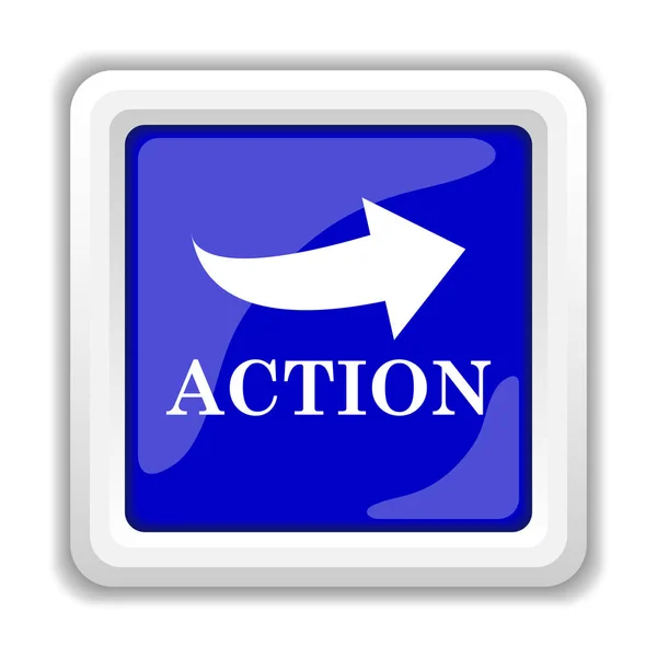 Action icon — Stock Photo, Image