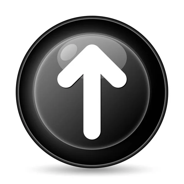 矢印アイコン 白い背景の上のインター ネット ボタン — ストック写真