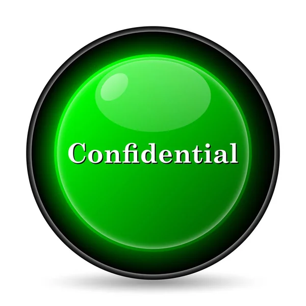 Icono confidencial —  Fotos de Stock