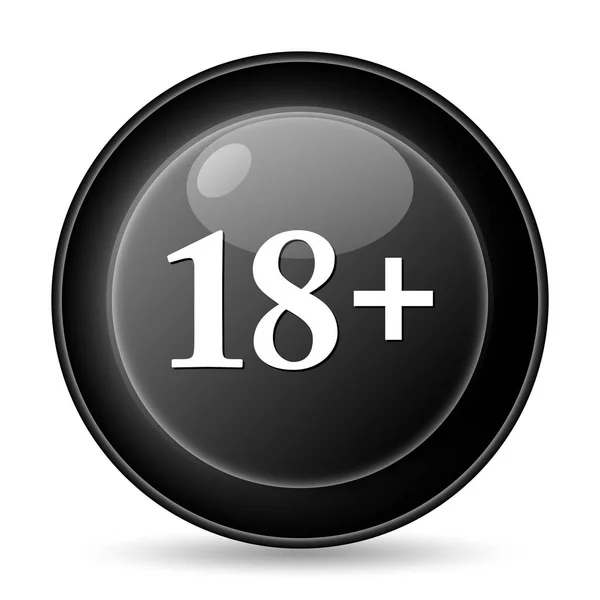 18 + ikon — Stok Foto