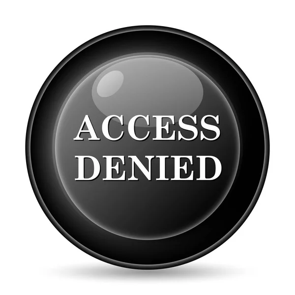 Access denied icon — Stock Photo, Image