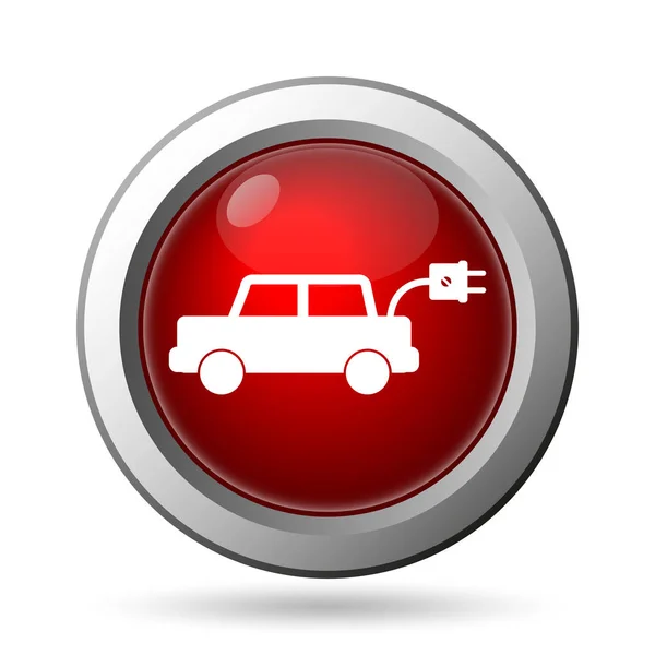 Electric car icon — Stock Photo, Image