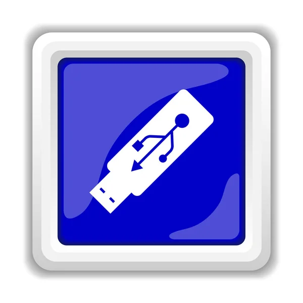 Εικονίδιο κίνησης USB Flash — Φωτογραφία Αρχείου