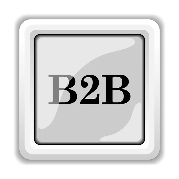 B2B Symbol Internet Taste Auf Weißem Hintergrund — Stockfoto