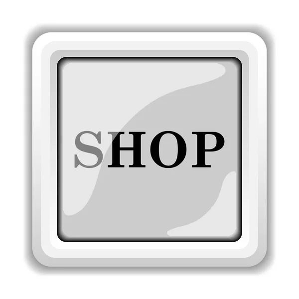 Shopsymbol Internet Taste Auf Weißem Hintergrund — Stockfoto