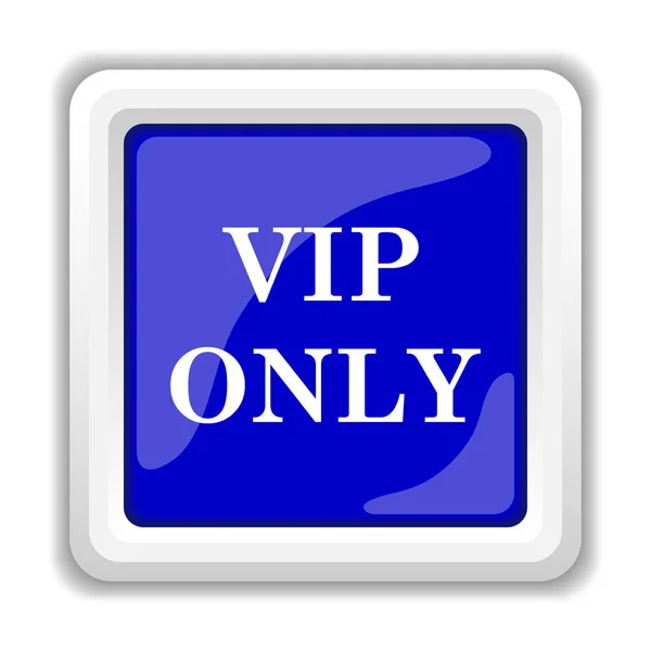 Vip Only Icon Internet Button White Background — Stock Photo, Image