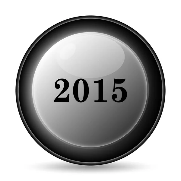 Jahr 2015 Internet Taste Auf Weißem Hintergrund — Stockfoto