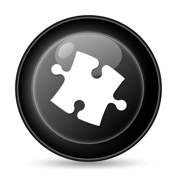 Puzzle piece icon — Stock Photo, Image