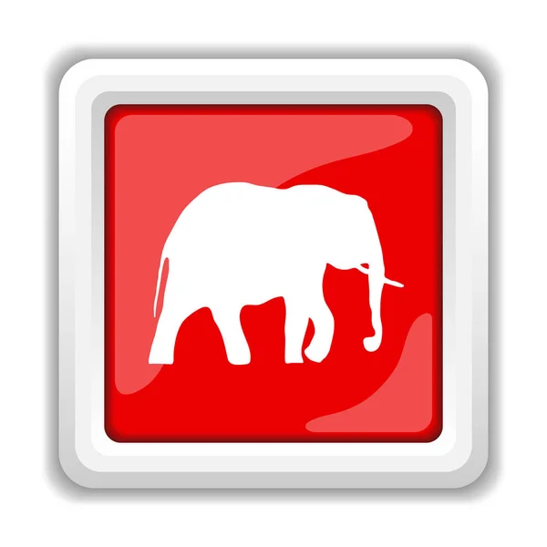 Icona elefante — Foto Stock