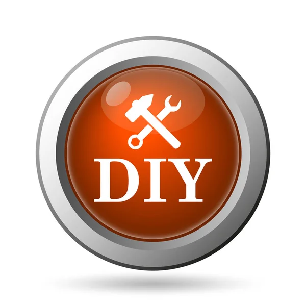 Diy Icon Internet Button White Background — Stock Photo, Image