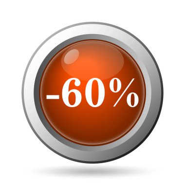 yüzde 60 indirim simgesi