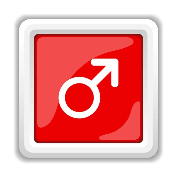 Icono de signo masculino — Foto de Stock