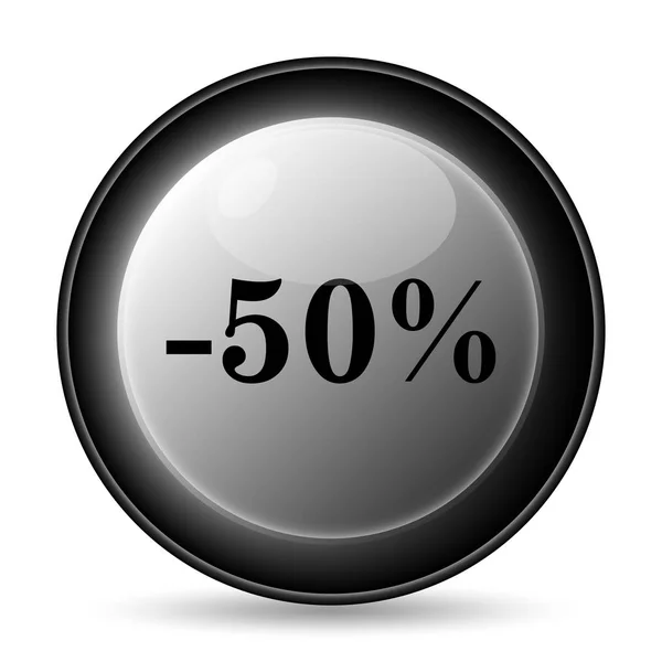 50 percent discount icon — Stock Photo, Image