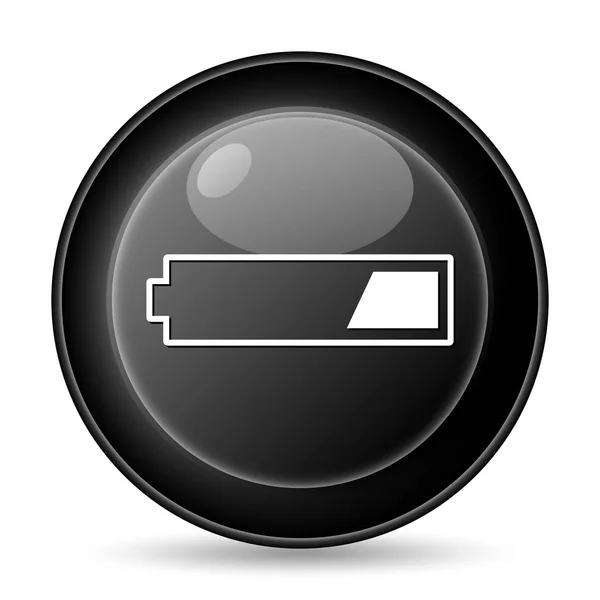 1 third charged battery icon — Stock Photo, Image