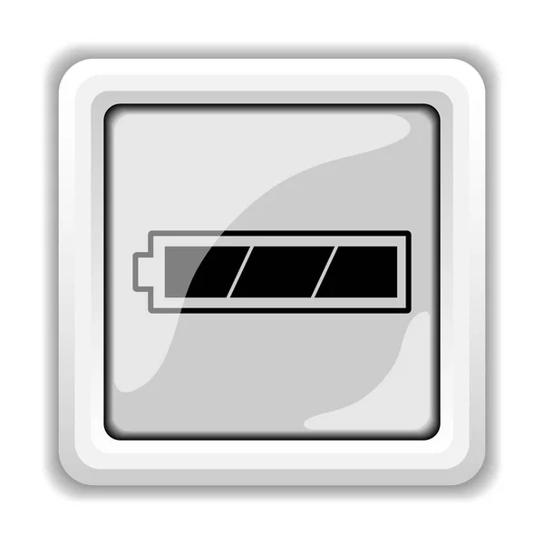 Fully charged battery icon — Zdjęcie stockowe