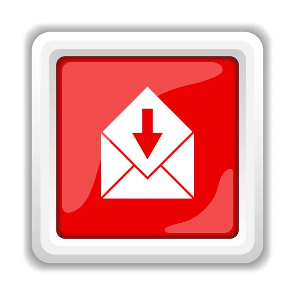 Receber ícone de e-mail — Fotografia de Stock