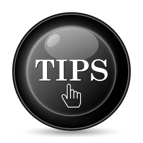 Tips icon — Stock Photo, Image