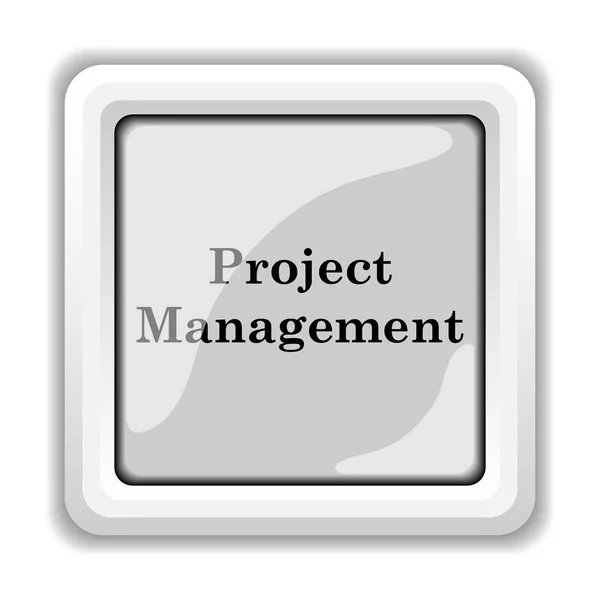 Ikona řízení projektu — Stock fotografie