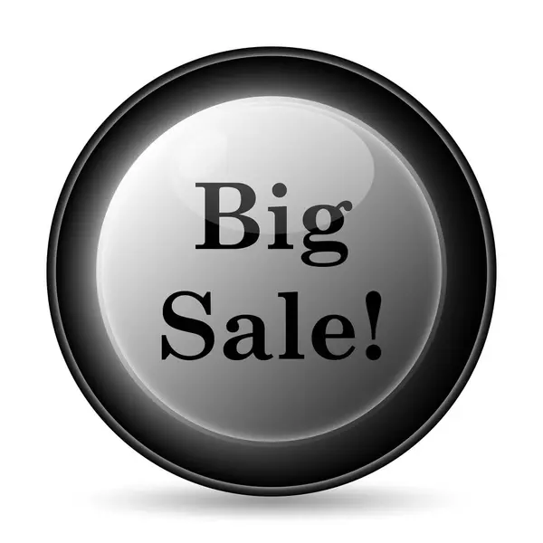 Big Sale Icon Internet Button White Background — Stock Photo, Image