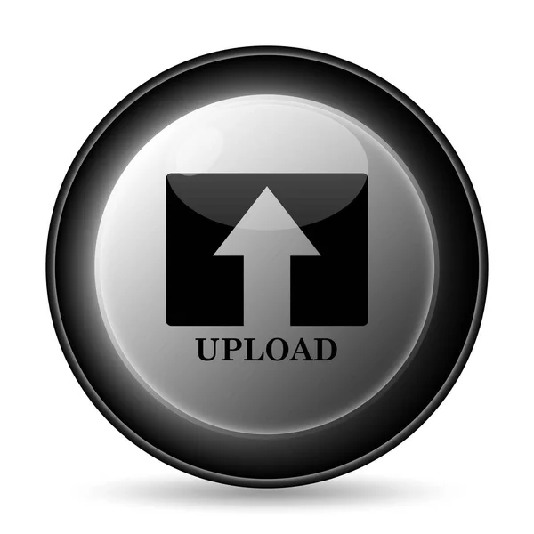 Upload Icon Internet Button White Background — Stock Photo, Image