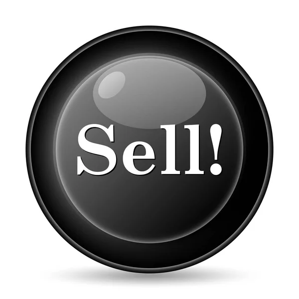 Sell Icon Internet Button White Background — Stock Photo, Image