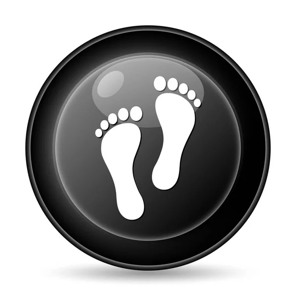 Ikona wydruku stopy — Zdjęcie stockowe