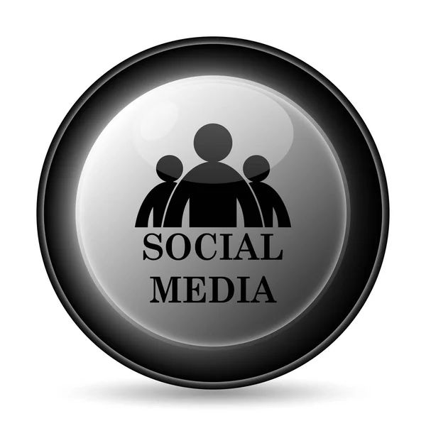 Icona dei social media — Foto Stock