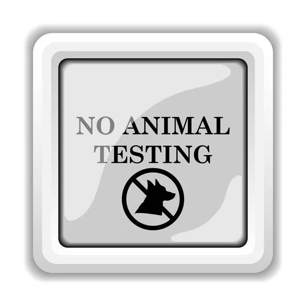Κανένα ζώο δεν δοκιμή εικονίδιο — Φωτογραφία Αρχείου